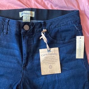 Democracy “Ab” technology Itty Bitty Boot jeans size 16